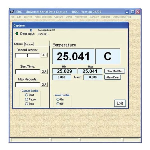 Data Acquisition Software with USB Cable